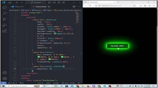 Build a Stunning Neon Glow Button with CSS Hover Effects