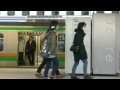 上野東京ライン開通日の常磐線特急ひたち1号が品川駅から出発する車窓（東側）