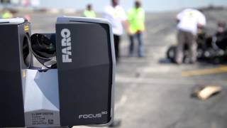 Accident reconstruction with FARO Focus 3D X Laser Scanner