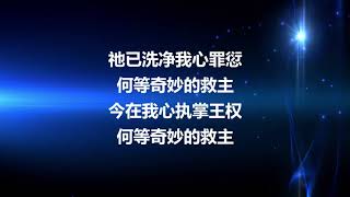 生命圣诗 64 何等其妙的救主 （伴奏）