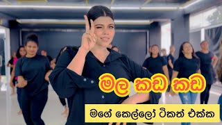 මල කඩ කඩ මගේ කෙල්ලෝ ටිකත් එක්ක ❤️ | Dinesh Gamage | Dance | Academy | Girls | happiness | New