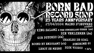 BOUND BY ENDOGAMY - St Ouen Born Bad Record Shop Festival - 27.04.2024