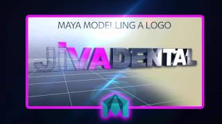 Creating Logos and text with Maya