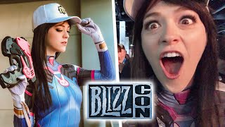 I Cosplayed D.Va from Overwatch at Blizzcon | Kelsey Impicciche