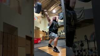 Jerk 270lb x2 (122 kg), New PR