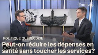 Déficit en santé: entrevue avec le député André Fortin  | Les Coulisses du pouvoir