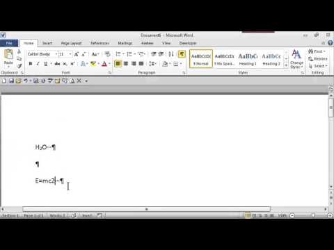 How to Put a Little Number Next to a Word : MS Word Skills How to Put a Little Number Next to a Word : MS Word Skills