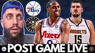 Tyrese Maxey COOKS for 42 \u0026 9 but the Sixers choke in the final 30 seconds!  | Post Game Live