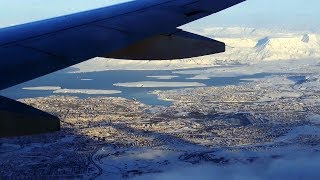 Brussels to KEFLAVIK (ICELAND) in the Winter !