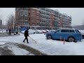 snow walking in beijing dongba【4k】漫步在北京