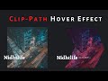 CSS Clip-Path Hover Effect | Clip Path Card Hover Effect | 2020
