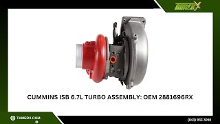 Cummins ISB 6.7L Turbo Assembly : OEM 2881696RX