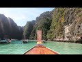 My trip to Koh Phi Phi islands, Thailand Vlog 4K