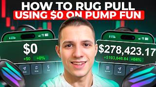 How To Rug Pull Using $0 on Pump Fun (FAST RESULTS)