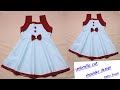 beautiful umbrella cut Baby Frock Cutting and Stitching Very Easy\shoulder design