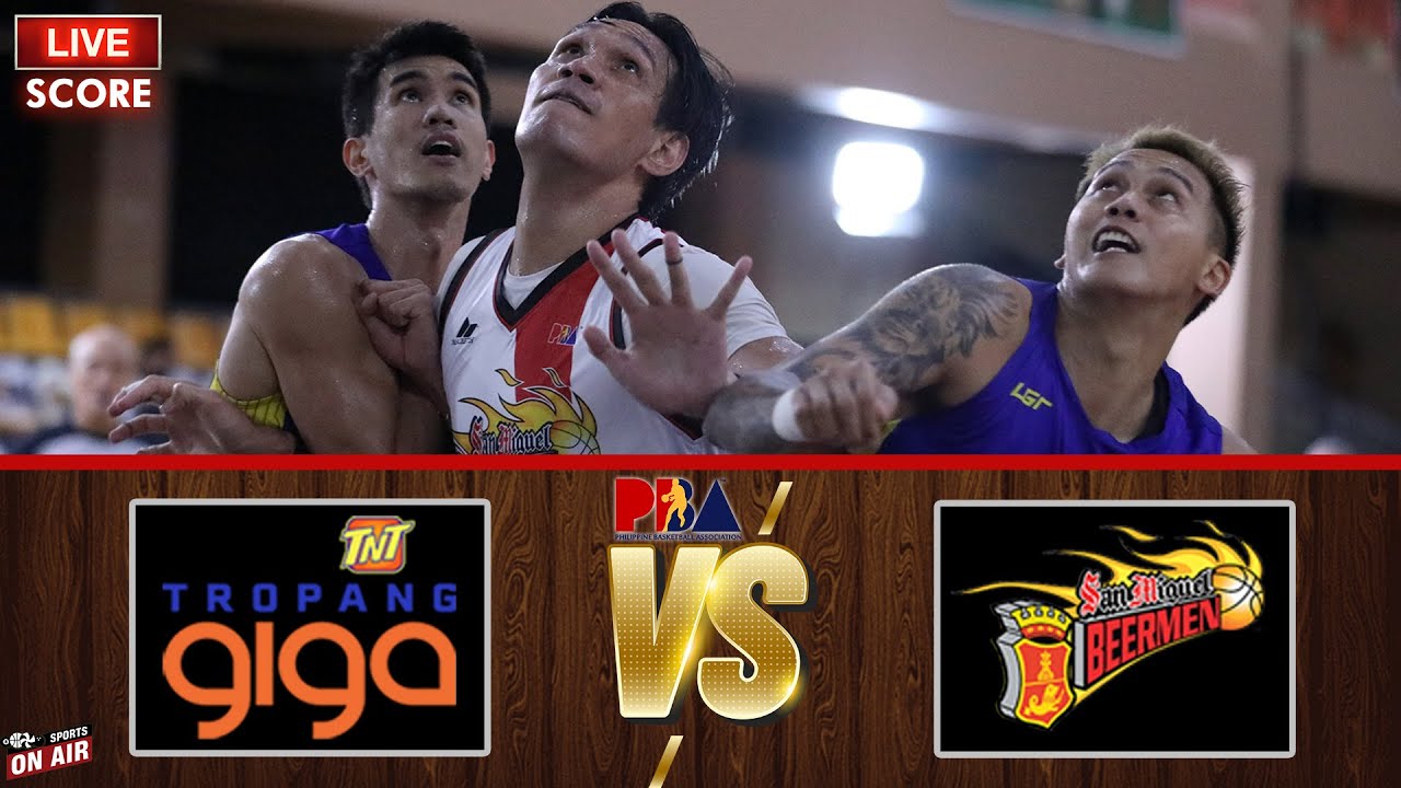 🔴 PBA LIVE SCORE: SAN MIGUEL VS TNT GAME 7 | FREE ENDING L 2021 PBA ...