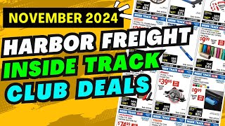 Harbor Freight Inside Track Club Deals for November