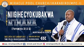 NI IGIHE CYO KUBAKWA N'IMANA, UMUNSI WA 1 | APOSTLE PATRICK