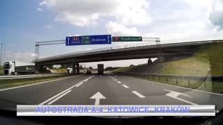 AUTOSTRADA A-4  Katowice - Kraków w 8 minut