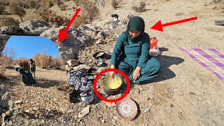 Making curd and doogh in the heart of nature by a rural woman#Nomadis#Rural life#DOOD_1