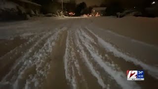 Icy conditions, cleanup continues following season's first major snowstorm