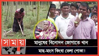 বৃদ্ধ মায়ের খাবার যোগাতে সিরাজুলের জীবন বাজি! | Day Laborer | Struggle Of Life | INilphamari News