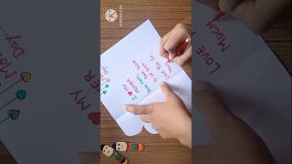 Last Minute white paper Mother's Day card |Beautiful Greeting card for Mother'sday #shorts #viral