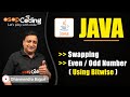 Swapping using Bitwise Operators  | Even or Odd Number | Java for Beginners | #java #Lecture26
