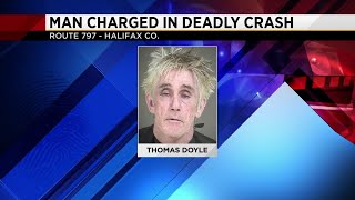 Man faces charges after deadly crash in Halifax County
