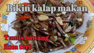 Viral tumis bawang - Ikan teri  | Resep simple \u0026 mudah