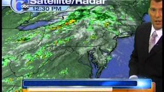 WPVI Channel 6 - Chris Sowers Weather Segment 7/15/12