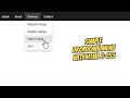 Simple Dropdown Menu with Hover Effect using HTML and CSS