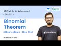 Binomial Theorem | One Shot | #BounceBack Series | Unacademy Atoms | JEE Maths | Nishant Vora