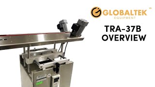 GLOBALTEK® - Bottomless Side Belt Transfer Conveyor With Tilting Capabilities TRA-37B