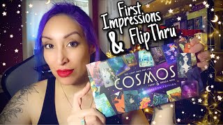 🌌The Cosmos Tarot & Oracle🌠 | 1st Impressions & Deck FlipThru
