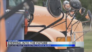 Wylie ISD considers grant for electric school buses