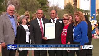 Greg Zanis thanked by city for victim crosses