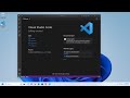 How to install Visual Studio Code on Windows 11