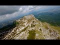 in italia sfiorando le creste con un drone fpv long range