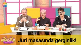 Jüri masasında gerginlik!