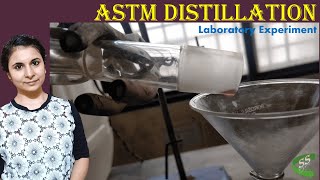 ASTM Distillation- Laboratory Experiment- Experiment set up