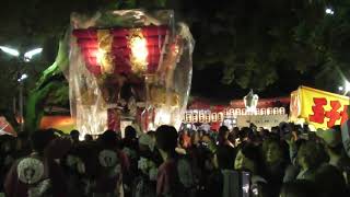 2017 10 16吉田春日神社秋祭り　本郷太鼓台宮入