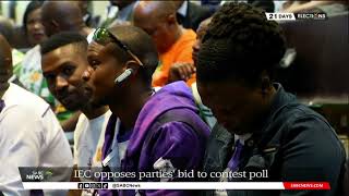 Elections 2024 | IEC opposes 3 parties' bid to contest poll