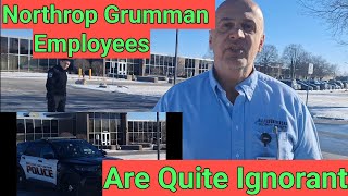 Northrop Grumman thinks it's unlawful to record in public.          #firstamendementaudit