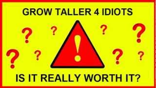 Grow Taller 4 Idiots - Scam or Not? My REAL Customer Review!