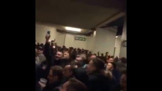 West Ham Fans Singing 'Jihadi John Song' In the Concourse Away At Aston Villa