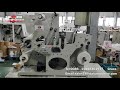 320 Rotary die cutting machine with turret rewinder ready ship to Russia