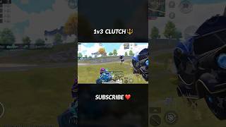 1v3 Clutch🔥 #shorts #bgmi #pubgmobile #viral #trending #shortsfeed #ytshorts #jagadishplays