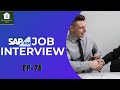 SAP JOB INTERVIEW - SAP MM CONSULTANT