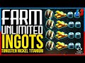 HOW TO FARM UNLIMITED TUNGSTEN INGOTS, NICKEL INGOTS Assassin's Creed Valhalla | Farm Titanium